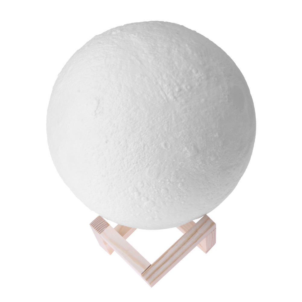 

3D Print Moon Led Night Light Touch Bedside Desk Lamp For Room Decor, 501 Original