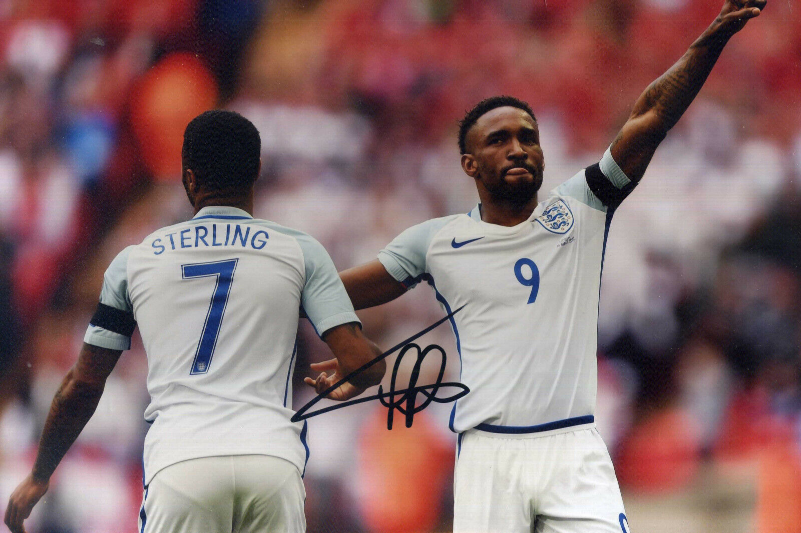 JERMAIN DEFOE Signed Photo Poster paintinggraph - Tottenham / Sunderland & England - Preprint