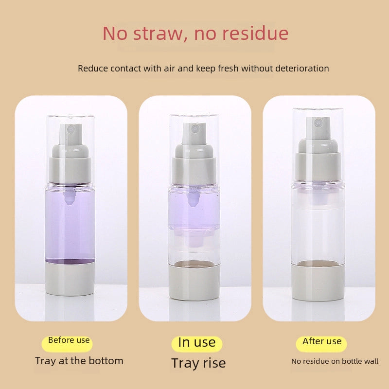 Vacuum Spray Bottle Press Lotion Bottle Empty Bottle Water Milk Bottled Alcohol Disinfection Travel Portable Cosmetics Hydration