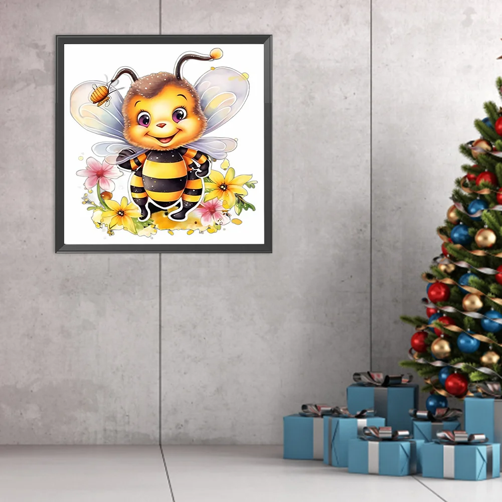 DIY Paint By Number 40*40cm - Hard-Working Bees