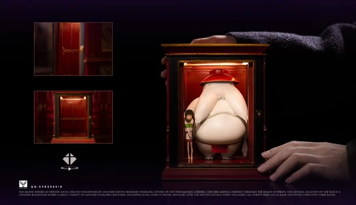 White Deer Studio - Spirited Away Chihiro and Radish Spirit Statue(GK)-