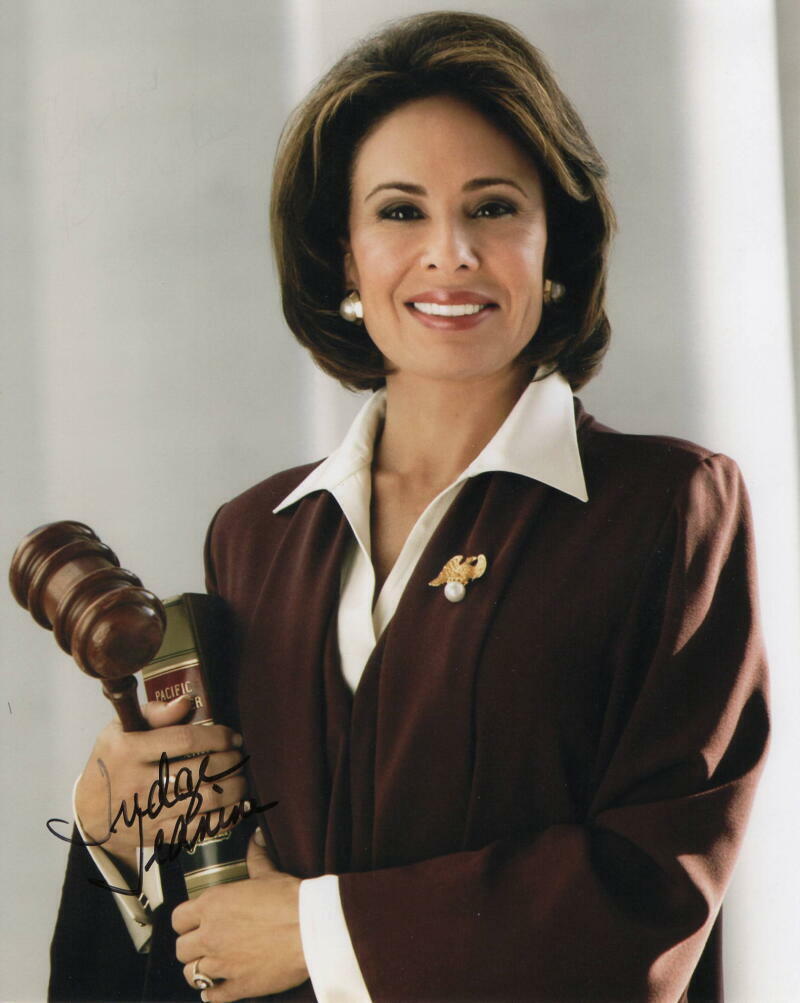 JUDGE JEANINE PIRRO SIGNED AUTOGRAPH 8X10 Photo Poster painting - FOX NEWS CHANNEL JUSTICE HOST