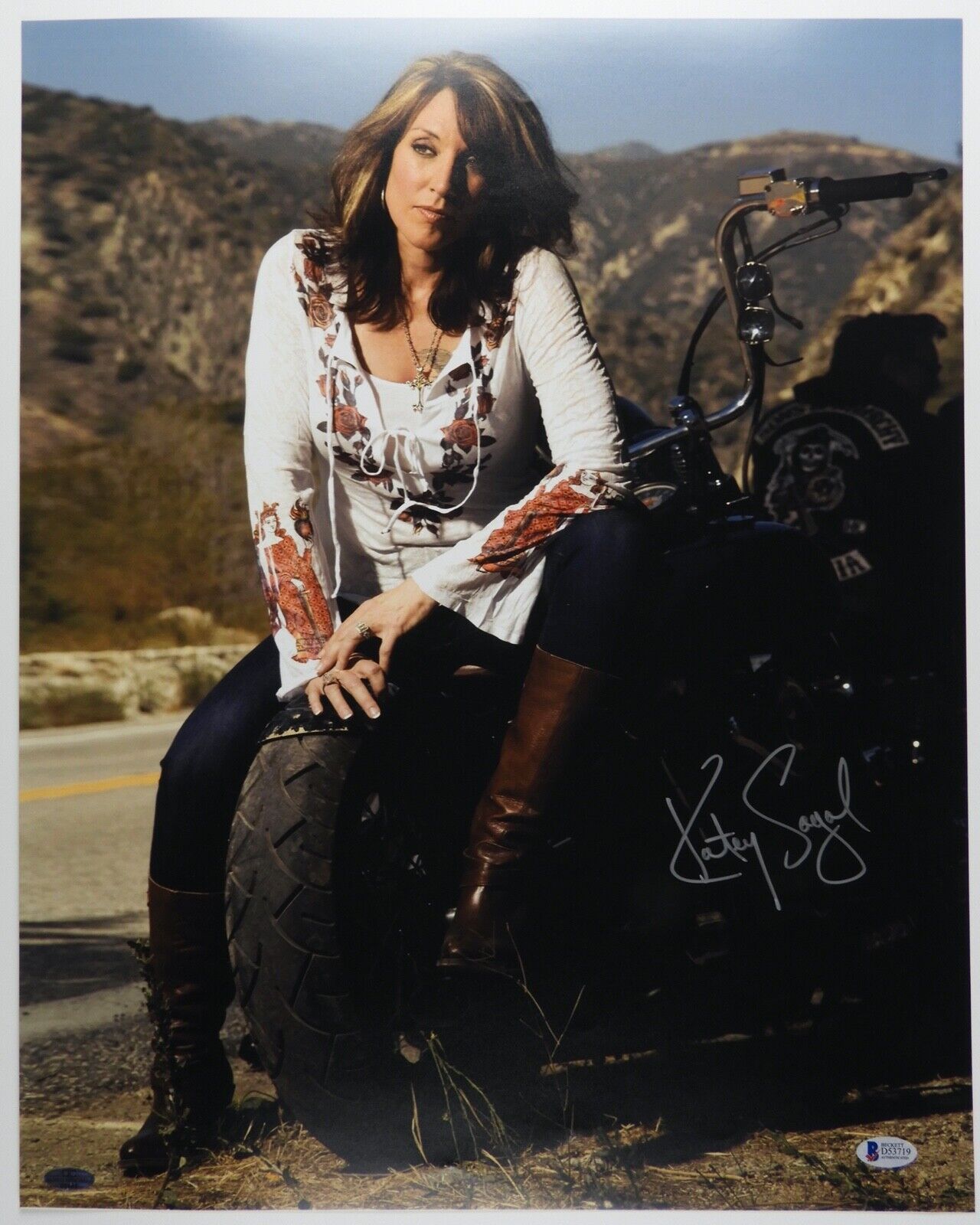 Katey Sagal Autograph Beckett 16 x 20 Signed Photo Poster painting Sons of Anarchy