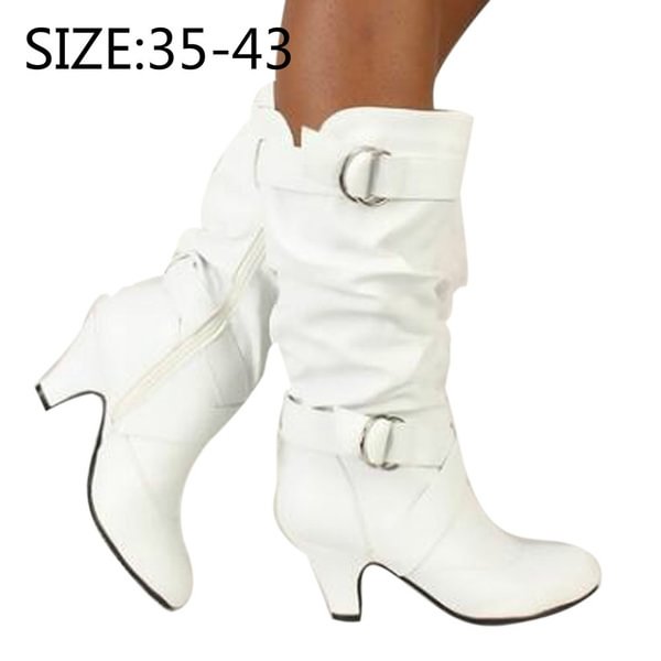 Women Over Knee High Boots High Heel Long Thigh Boots - Life is Beautiful for You - SheChoic