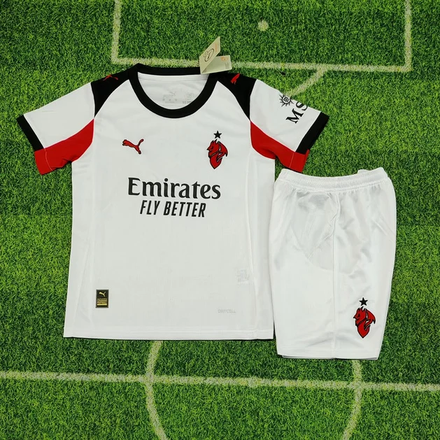 25/26 AC Milan Away Kids Set