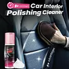 100ml Car Interior Cleaner Spray with Towel and Sponge All Purpose Car Interior Detailer Cleaner for Dashboards Seats Leather Plastic