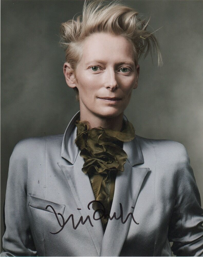 Tilda Swinton Autographed Signed 8x10 Photo Poster painting COA