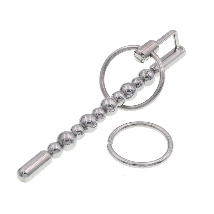 Urethral Probe with Moving Beads  Weloveplugs
