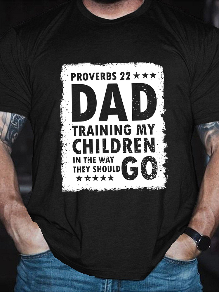 Dad Proverbs 22 Tee