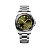 Longines Hydroconquest 41mm Mens Watch Green Stainless Steel L37904066