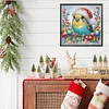 Diamond Painting - Partial Special Shaped Drill - Winter Parrot(Canvas|30*30cm)