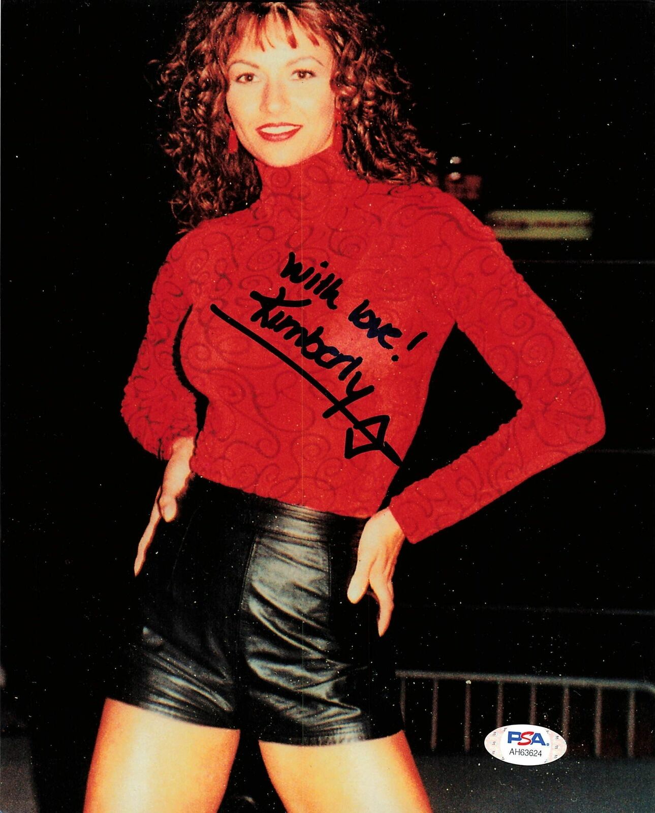 Kimberly Page signed 8x10 Photo Poster painting PSA/DNA COA WWE Autographed Wrestling