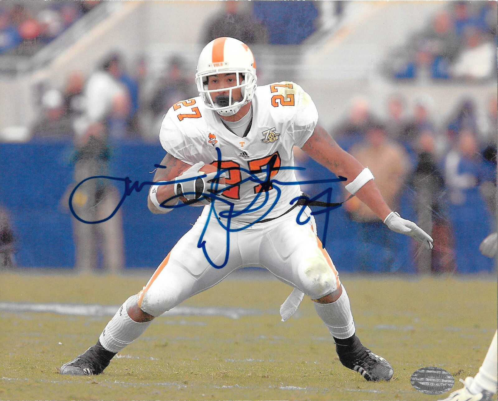 GFA Tennesse - Houston Texans * ARIAN FOSTER * Signed 8x10 Photo Poster painting A2 COA