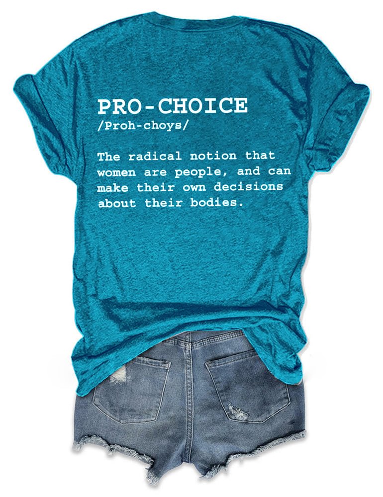 pro roe t shirt