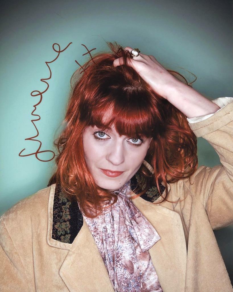 Florence and The Machine SIGNED AUTOGRAPHED 10 X 8