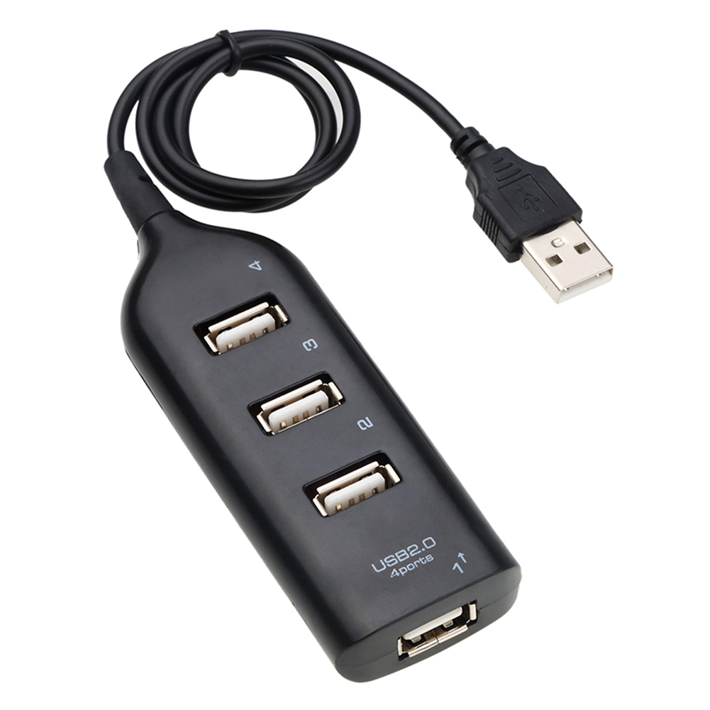 USB Hub 5Mbps High Speed Multi USB 2.0 Adapter Expander 4 Port Splitter от Cesdeals WW