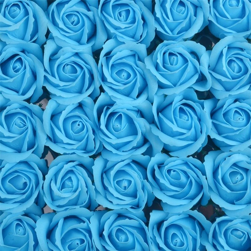 5/10pcs 4.5cm Cheap Artificial Soap Rose Flower Head For Home Garden Wedding Decoratio Valentine'S Day Gift Fake Flower