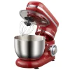 6-speed 4L Stainless Steel Bowl 1200W Powe Kitchen Food Stand Mixer Cream Egg Whisk Whip Dough Kneading Mixer Blender Machine