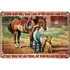 Cowboy - Vintage Metal Signs - 20*30cm