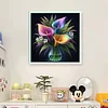 Calla Lily Vase-11CT Stamped Cross Stitch 40*40cm/15.75*15.75in