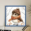 Winter Bird-11CT Stamped Cross Stitch Kit(40x40cm)
