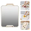 Stainless Steel Cutting Board Double Sided Chopping Block for Meat Vegetables