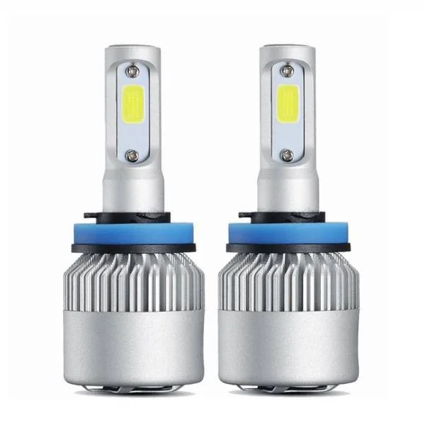 60W 6000K 5202 White COB Low Beam LED Headlight Bulb