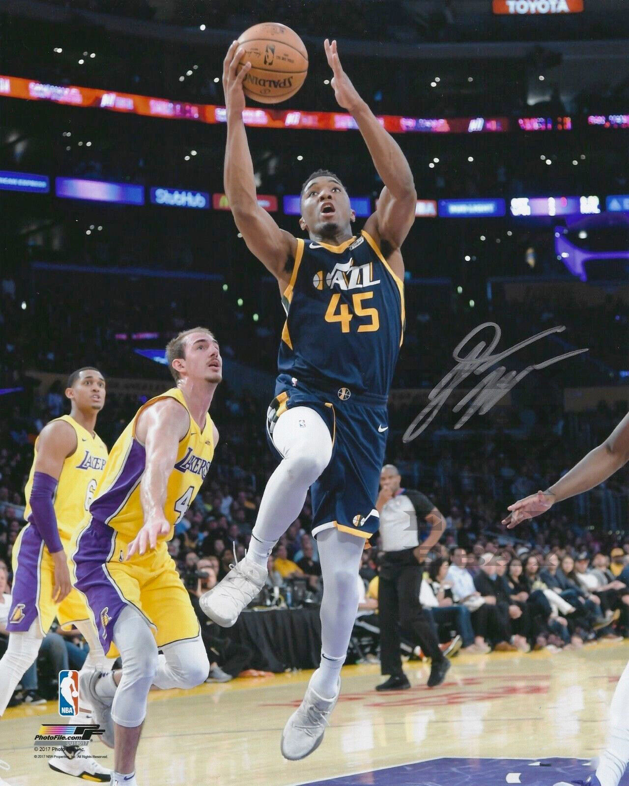 Donovan Mitchell Utah Jazz signed autographed 8x10 Photo Poster painting Reprint