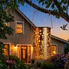 Solar Hanging Lights IP65 Waterproof Hummingbird Hanging Lantern Garden Lantern for Outside Tree Patio Yard Lawn Porch Decor