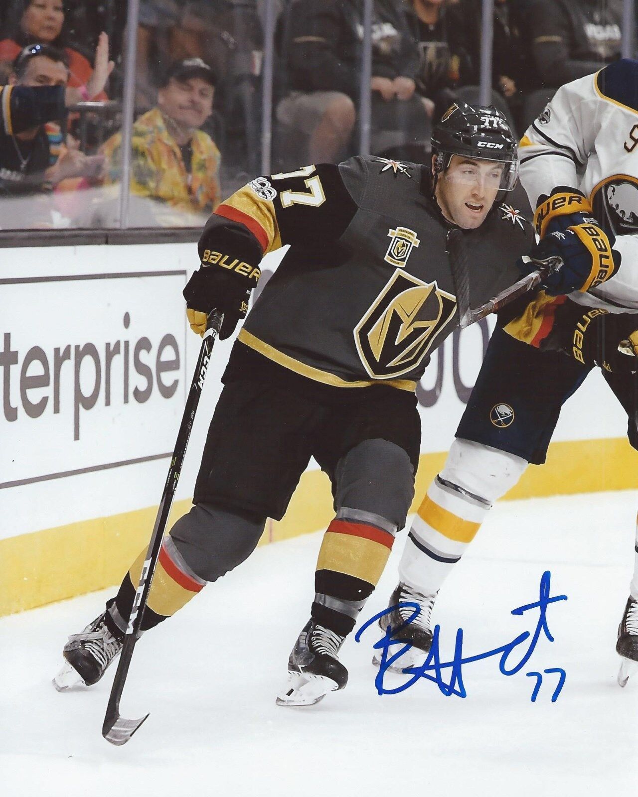 Brad Hunt Signed 8x10 Photo Poster painting Vegas Golden Knights Autographed COA B