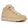 Khaki hiking boots
