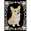 Diamond Painting-DIY Special Shaped Drill Pearl Painting Corgi(30x40cm)