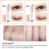 B&acirc;ton de fard &agrave; paupi&egrave;res d&eacute;grad&eacute; scintillant imperm&eacute;able longue dur&eacute;e