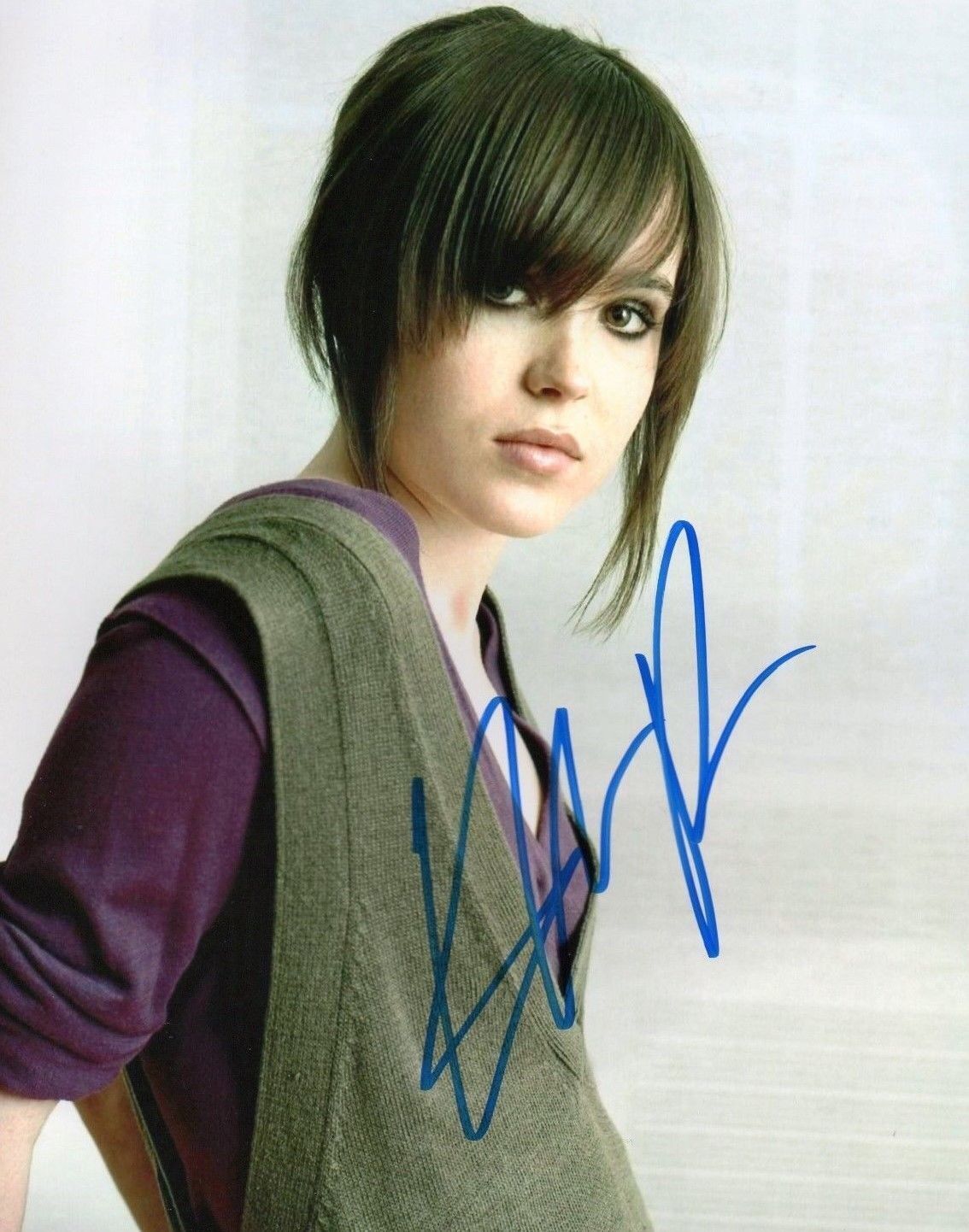 ELLEN PAGE AUTOGRAPHED SIGNED A4 PP POSTER Photo Poster painting PRINT 5