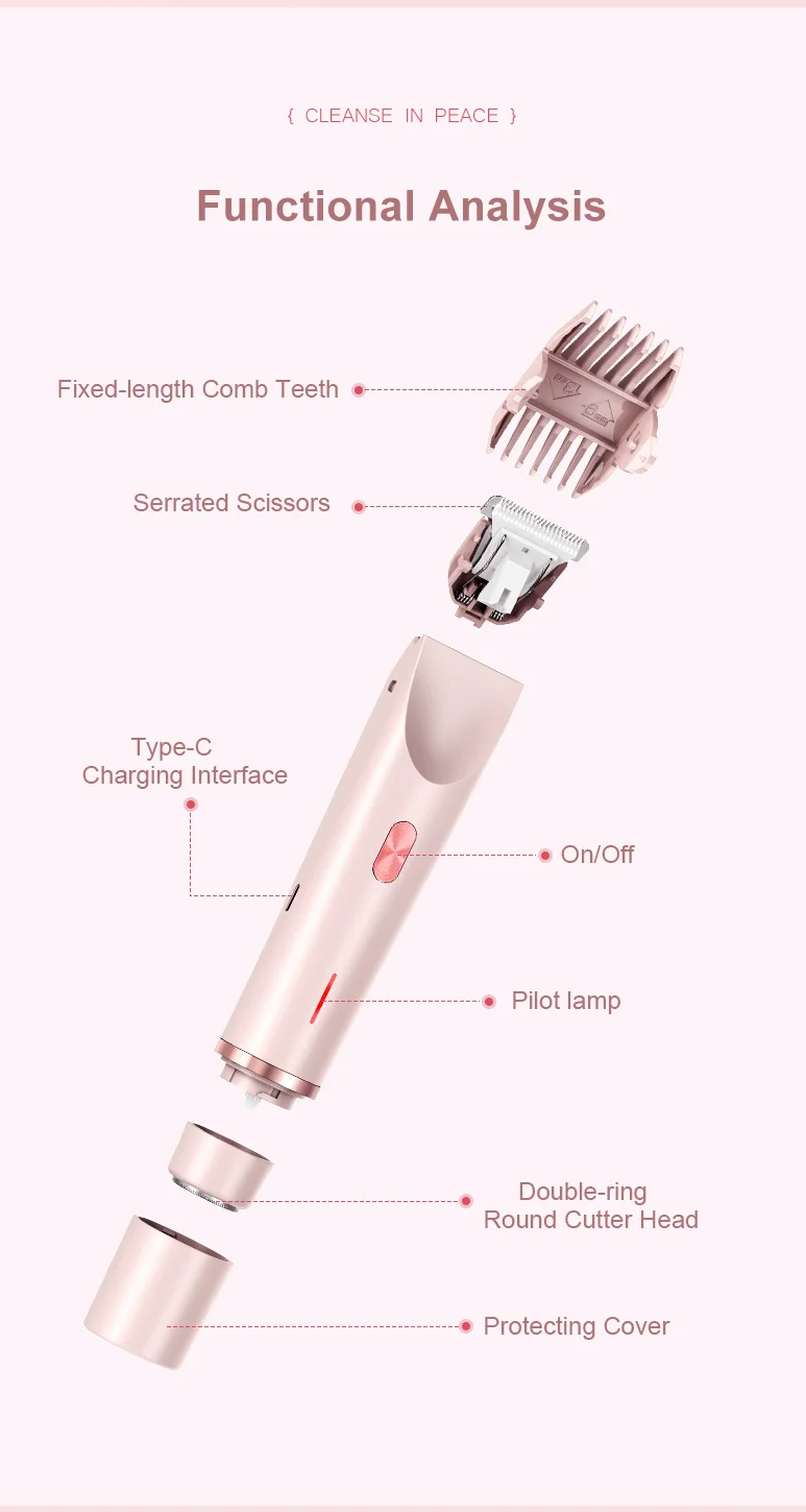 2-In-1 Electric Women's Shaver ⏰ Last Day 50% Discount ⏰