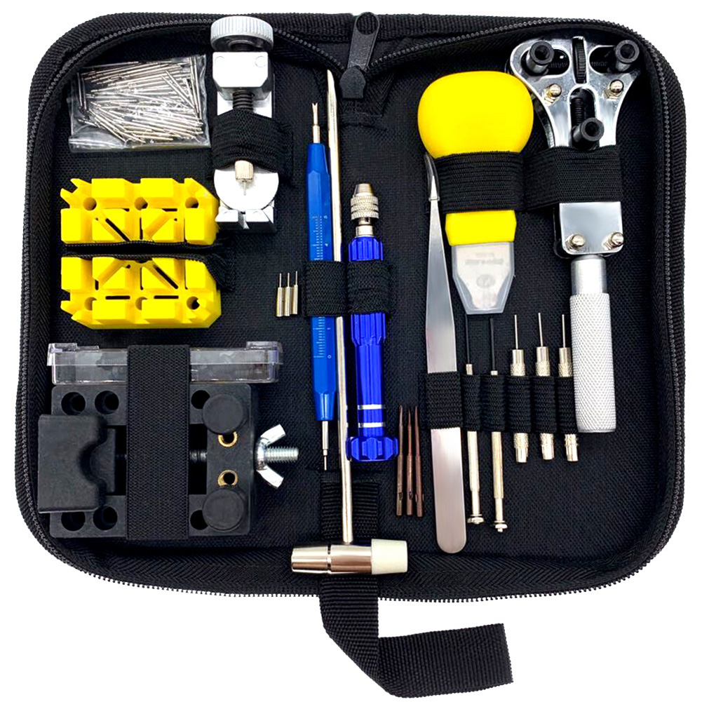 

148pcs/set Watch Case Opener Link Pin Remover Screwdriver Repair Tools Kit, Blue, 501 Original