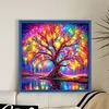 Tree - 14CT Counted Cross Stitch - 40*40cm - Natural