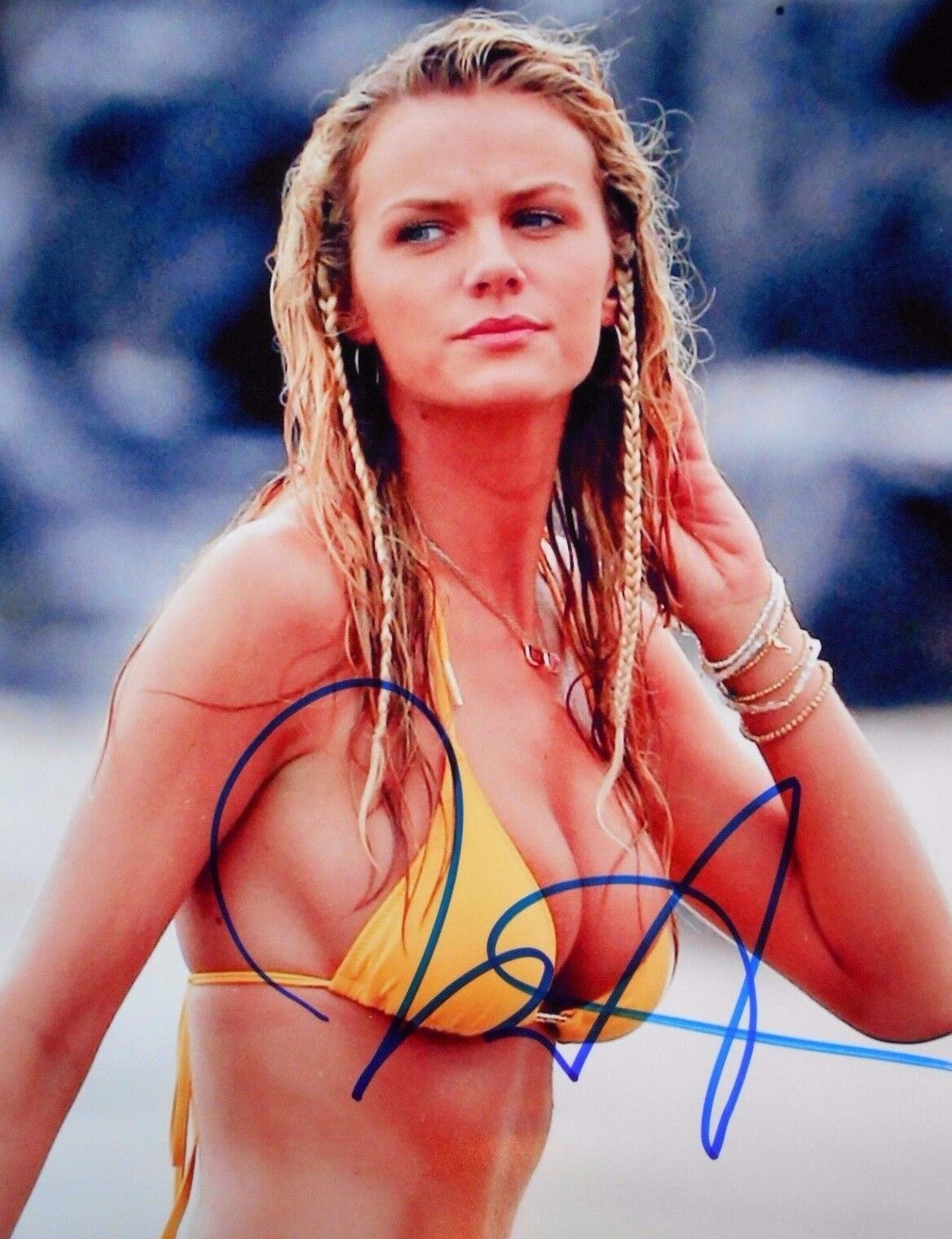 BROOKLYN DECKER * ACTRESS - SI MODEL * 8 X 10 * GREAT Photo Poster painting