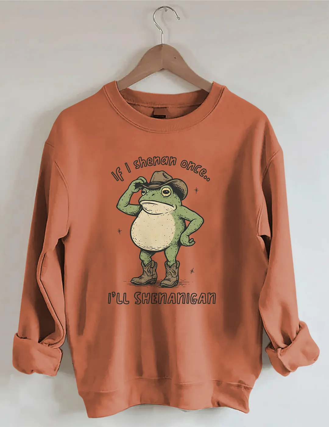 If I Shenan Once I'll Shenanigan Sweatshirt