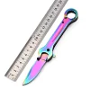 Portable new tool folding knife multi-function wrench type folding knife all-steel folding knife