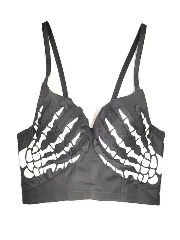 Sexy Skull Spaghetti Lingerie