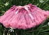 Kid Baby Girls Fluffy Chiffon Solid Colors Tutu  Dance Skirt Dress