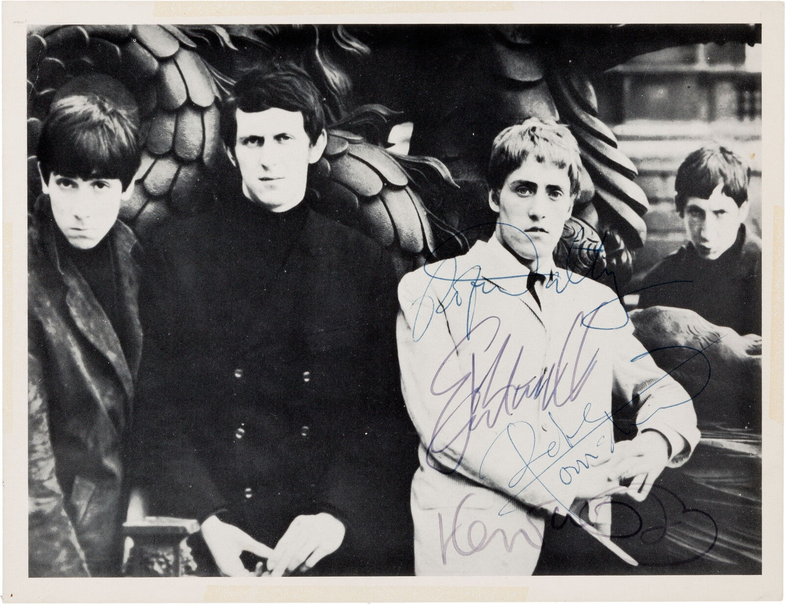 THE WHO Signed Photo Poster paintinggraph - Daltrey / Townshend / Entwistle / Moon - preprint