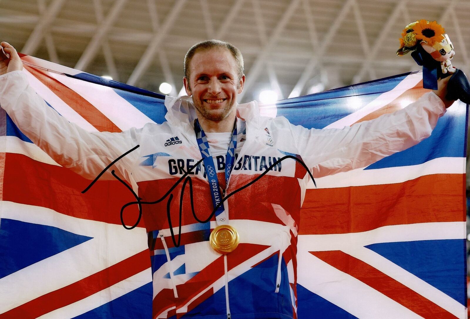 Jason Kenny Signed 12X8 Photo Poster painting Tokyo 2020 Genuine Signature AFTAL COA (C)