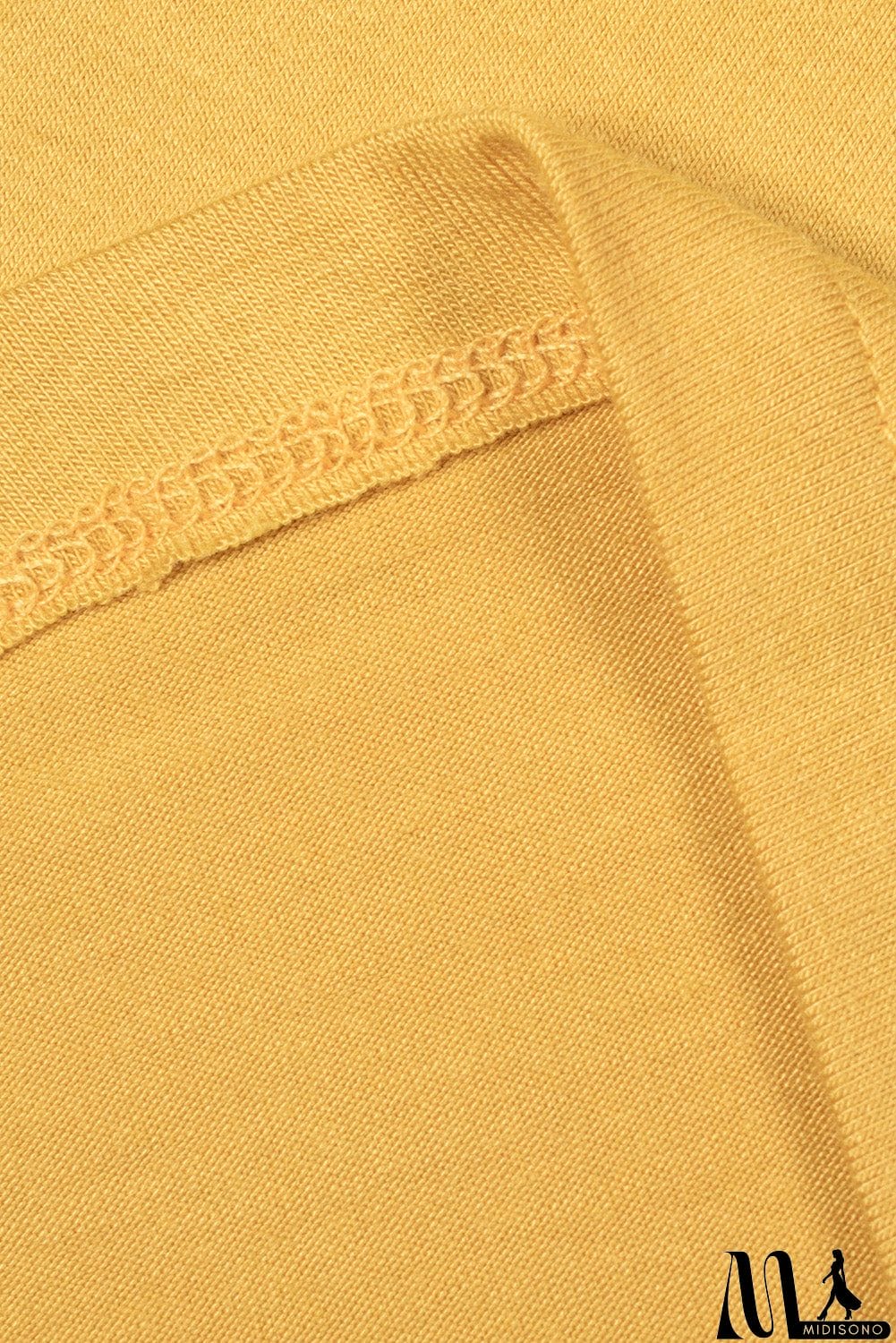 MidiSono - Women Yellow Mamacita with Cactus Casual Short Sleeve Tee