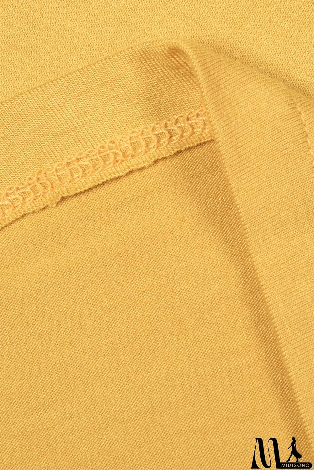 MidiSono - Women Yellow Mamacita with Cactus Casual Short Sleeve Tee