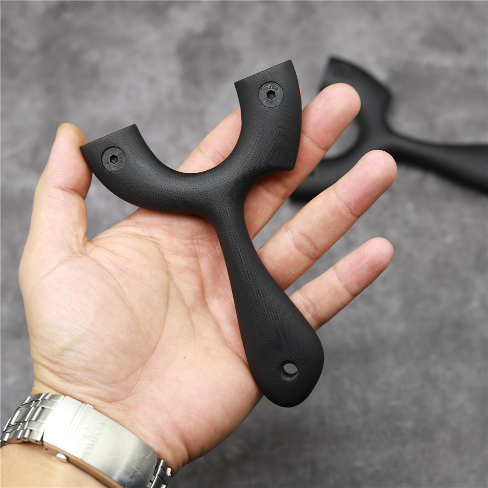 Snipersling Slingshots: S-Bswan C, G10 Portable Flat EDC Slingshot