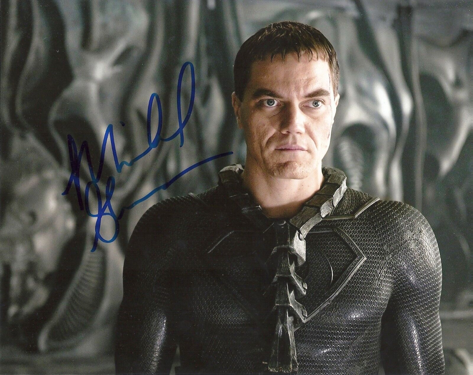 MICHAEL SHANNON 'MAN OF STEEL' GENERAL ZOD SIGNED 8X10 PICTURE 4 *COA