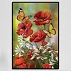 Diamond Painting -DIY Round Drill Vibrant Flower