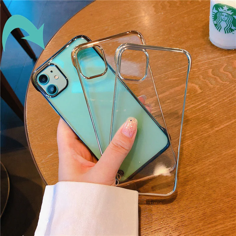 Suitable For iPhone14/13 Series Electroplating Mobile Phone Case